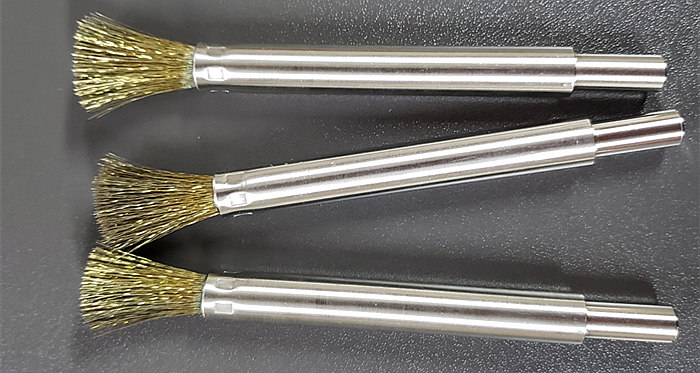 Brass Plated Wire End Brush