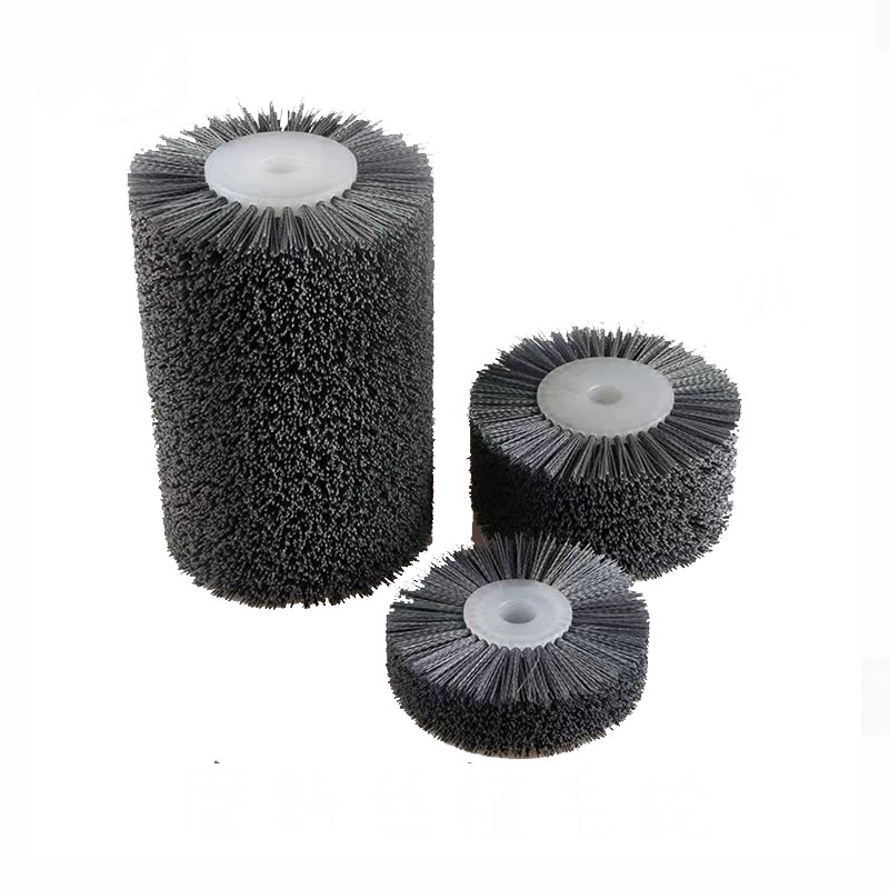 Abrasive bristle brush