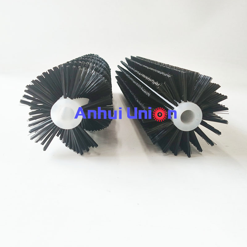 Cylindrical roller brushes